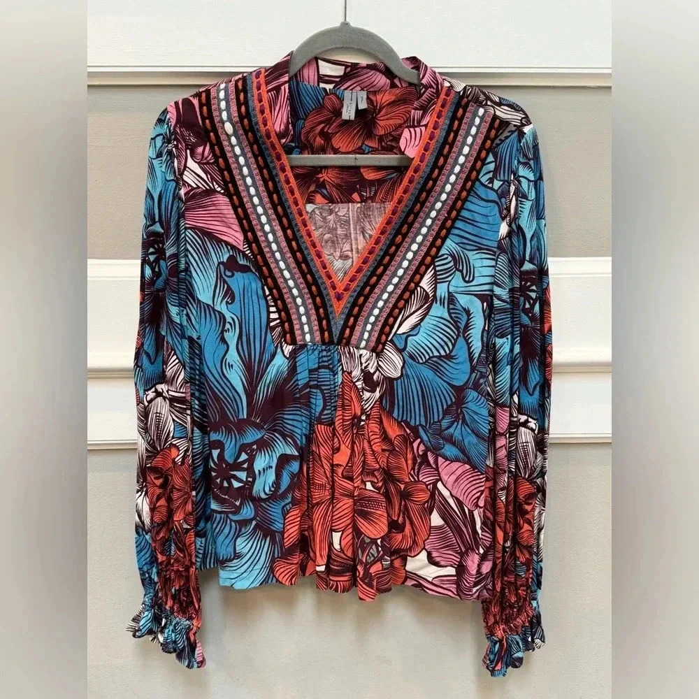 Bl_nk London Stephanie Long Sleeve Top